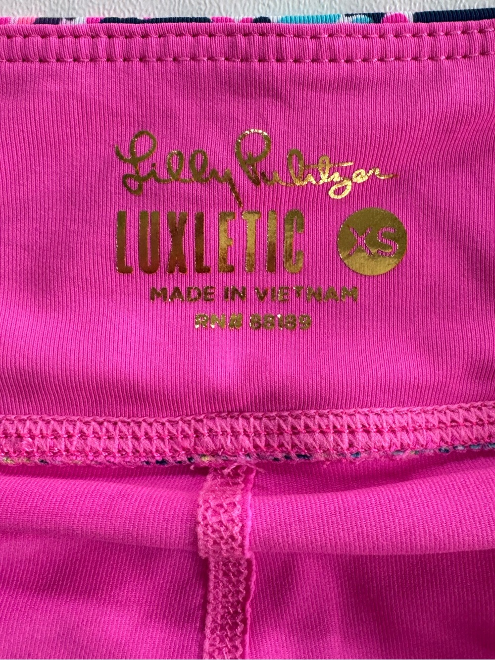 Lilly Pulitzer Luxletic Fionna Skort in Oyster Bay Navy Seen and Herd | XS - Picture 5 of 8